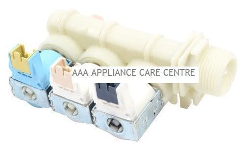 HOTPOINT Washer Dryer Solenoid Triple Fill Valve WD420 WD440 WD640 WD860