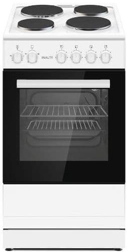 INALTO 50cm Freestanding Electric Cooker with Single Cavity White IN50SEW