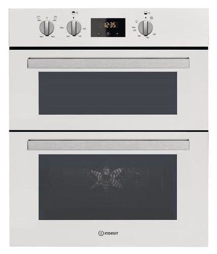 INDESIT Aria Built Under Double Oven White IDU6340WH