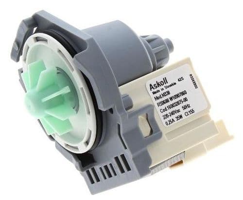 INDESIT Dishwasher Drain Pump DFE1B19, DFG26B1, DIF16B1, DSFE1B10, DSR15B1
