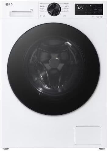 LG AI Direct Drive Series 3 Washing Machine 9kg Load 1200 Spin White ...