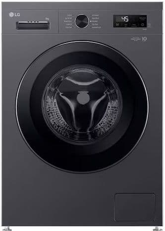 LG Direct Drive Washing Machine 9kg Load 1400 Spin Graphite F4X1009NMK *5 YEAR WARRANTY