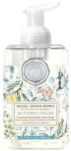 MICHEL DESIGN WORKS Shea Butter Foaming Hand Soap- Butterfly Fields