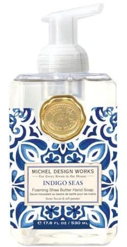 MICHEL DESIGN WORKS Shea Butter Foaming Hand Soap- Indigo Seas
