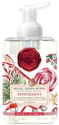 MICHEL DESIGN WORKS Shea Butter Foaming Hand Soap- Peppermint