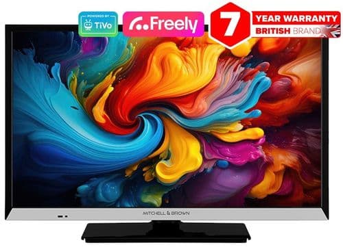 MITCHELL & BROWN 24'' HD Ready Smart Television with Freely powered by Tivo JB-24T1811