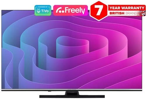 MITCHELL & BROWN 50'' 4K UHD Borderless Smart TV Powered by Tivo JB-50B1811