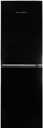 MONTPELLIER 167x55cm Freestanding No Frost Fridge Freezer Black MNF167EBK