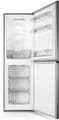 MONTPELLIER 167x55cm Freestanding No Frost Fridge Freezer Silver MNF167ES