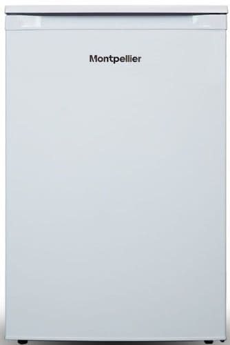MONTPELLIER 55cm Under Counter Larder Fridge White MDAUCL54W
