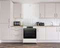 MONTPELLIER 60cm Freestanding Electric Cooker with Single Oven and Ceramic Hob White MDAFCS60CFW