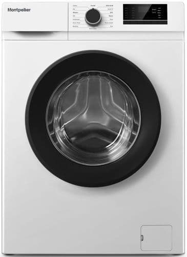 MONTPELLIER Washing Machine 6kg Load 1200 Spin White MWM612W *2 YEAR WARRANTY