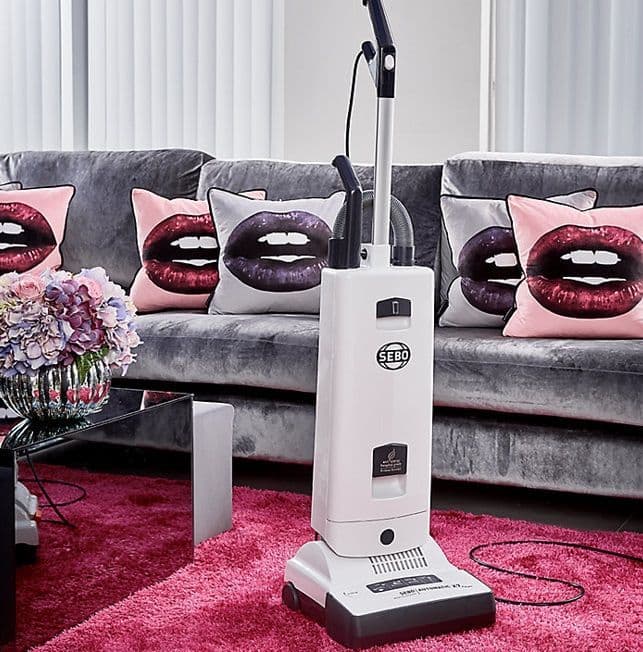 SEBO Automatic X7 ePower White Upright Bagged Vacuum Cleaner 91501GB