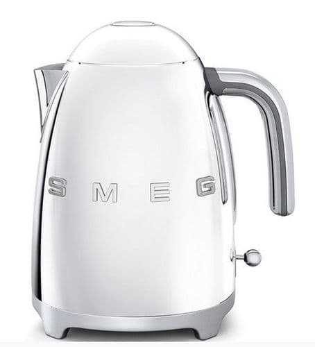 SMEG 50's Style Retro Jug Kettle Polished Stainless Steel KLF03SSUK