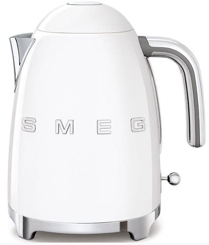 SMEG 50's Style Retro Jug Kettle White KLF03WHUK