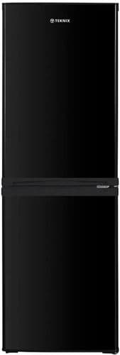 TEKNIX 144x48cm Static 142L Fridge Freezer Black STF1448B