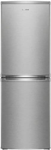 TEKNIX 144x48cm Static 142L Fridge Freezer Inox St. Steel STF1448S