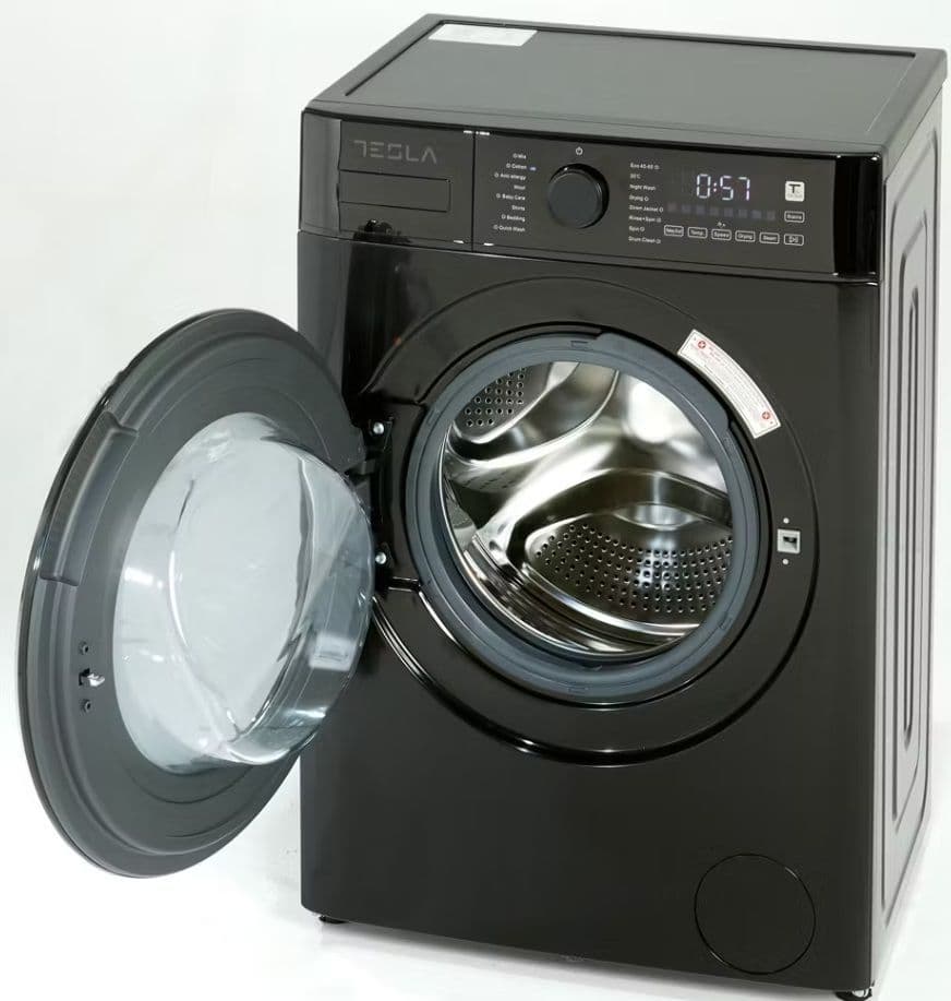 TESLA Inverter Drive Washer Dryer 10/6kg Load 1400 Spin Black TWD106B 5 ...