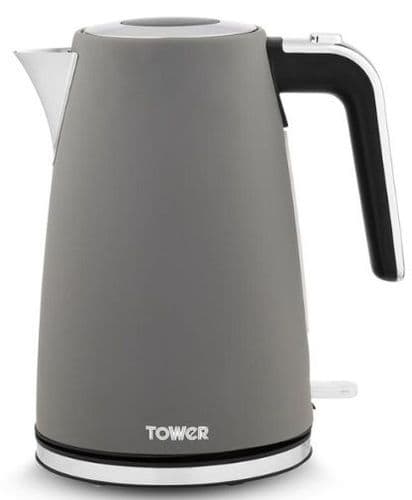 TOWER Ash 1.7l Jug Kettle 3kW Grey T10068GR