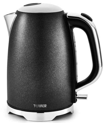 TOWER Glitz 1.7l Jug Kettle Black T10039BL