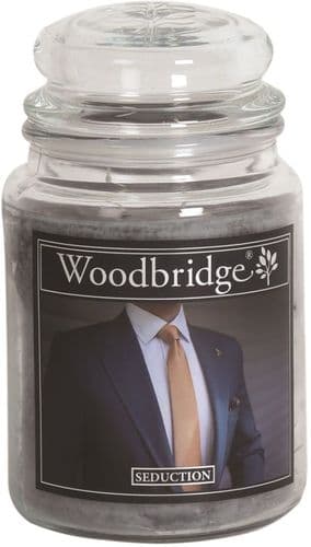 WOODBRIDGE Large Scented Candle Jar Seduction