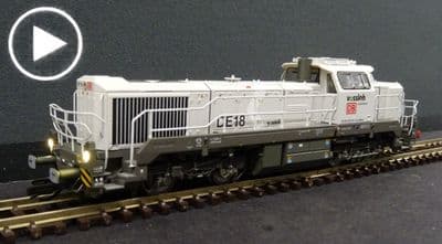 Arnold TT HN9058S DB AG / Northrail Vossloh DE18 DCC Sound