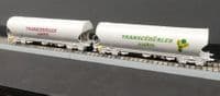 Arnold TT HN9758 SNCF Transcereales-Algeco Cereal Hopper Wagon Set of 2