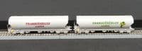 Arnold TT HN9758 SNCF Transcereales-Algeco Cereal Hopper Wagon Set of 2