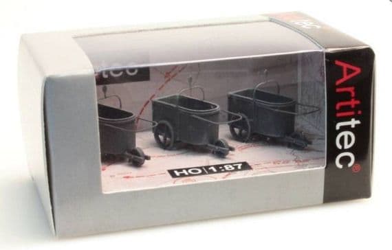 ArtiTec 387144  Set of three coal tubs for coaling station