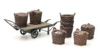 ArtiTec 387449  Platform cargo Fish baskets with cart