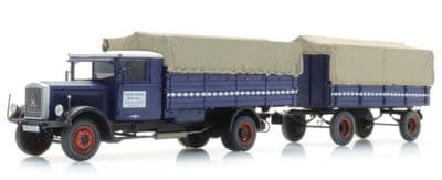 ArtiTec 387537 Hansa Lloyd Merkur civilian with trailer