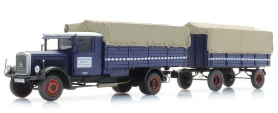 ArtiTec 387537 Hansa Lloyd Merkur civilian with trailer