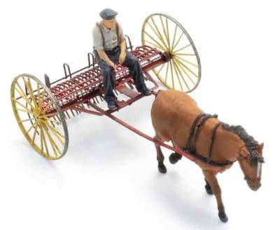 ArtiTec 387609 Horse drawn hay rake