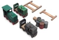 ArtiTec 487.801.59 Three Narrow gauge locos cosmetic load
