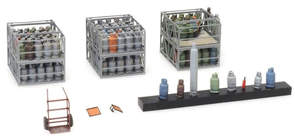ArtiTec 48780181 Racks of gas cylinders