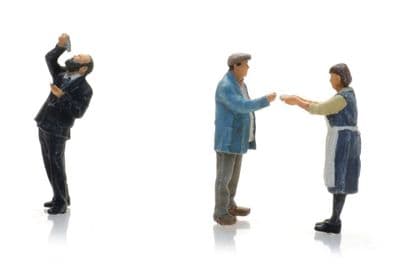 ArtiTec 5870019 Herring stall customers