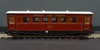 Bachmann 394-025 Narrow Gauge Bogie Coach Ashover Railway Crimson