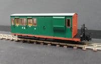 Bachmann 394-080 Brake Third Coach Ffestiniog Railway Green w/Red Ends No10