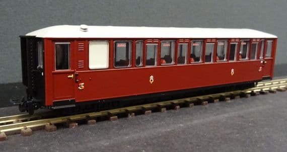 Bachmann 394-101 Narrow Gauge Bogie Coach Ffestiniog Tin Can coach