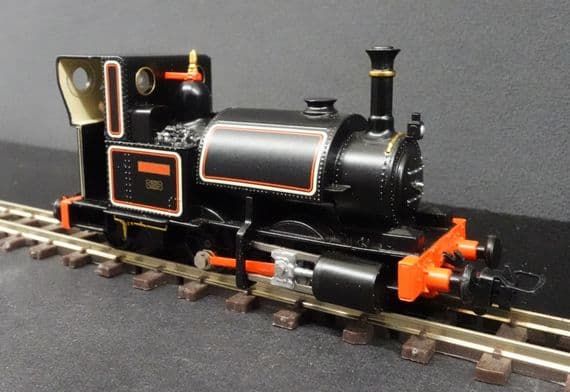 Bachmann 59101U Upgraded Talyllyn Fletcher, Jennings & Co 0-4-2ST (Black)