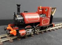 Bachmann 59102B Upgraded  Backhead Talyllyn Fletcher, Jennings & Co 0-4-2ST (Red)