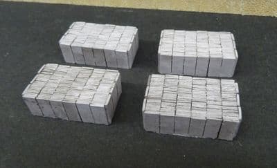 Bachmann NG7 47-0542 Dinorwic wagon slate loads O-16.5 gauge