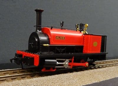 Bachmann NG7 71-025  Quarry Hunslet 0-4-0ST 'Alice' Dinorwic Quarry Red