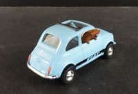 Busch 48735 Fiat 500 with driver and dog