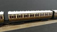 Dapol 4P-020-101/111/121 Set of three GWR Toplight Coaches