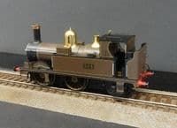 Dapol 4S-517-002 GWR 517 Class  0-4-2 Lined Chocolate 524