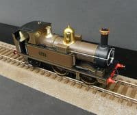 Dapol 4S-517-002 GWR 517 Class  0-4-2 Lined Chocolate 524
