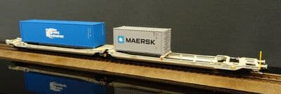 ESU 36547 AAE Twin Container Wagon