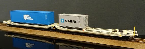 ESU 36547 AAE Twin Container Wagon
