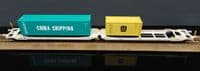 ESU 36550 AAE Twin Container Wagon